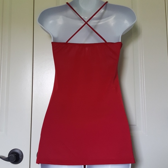 Ruffled Red Top - Picture 2 of 3